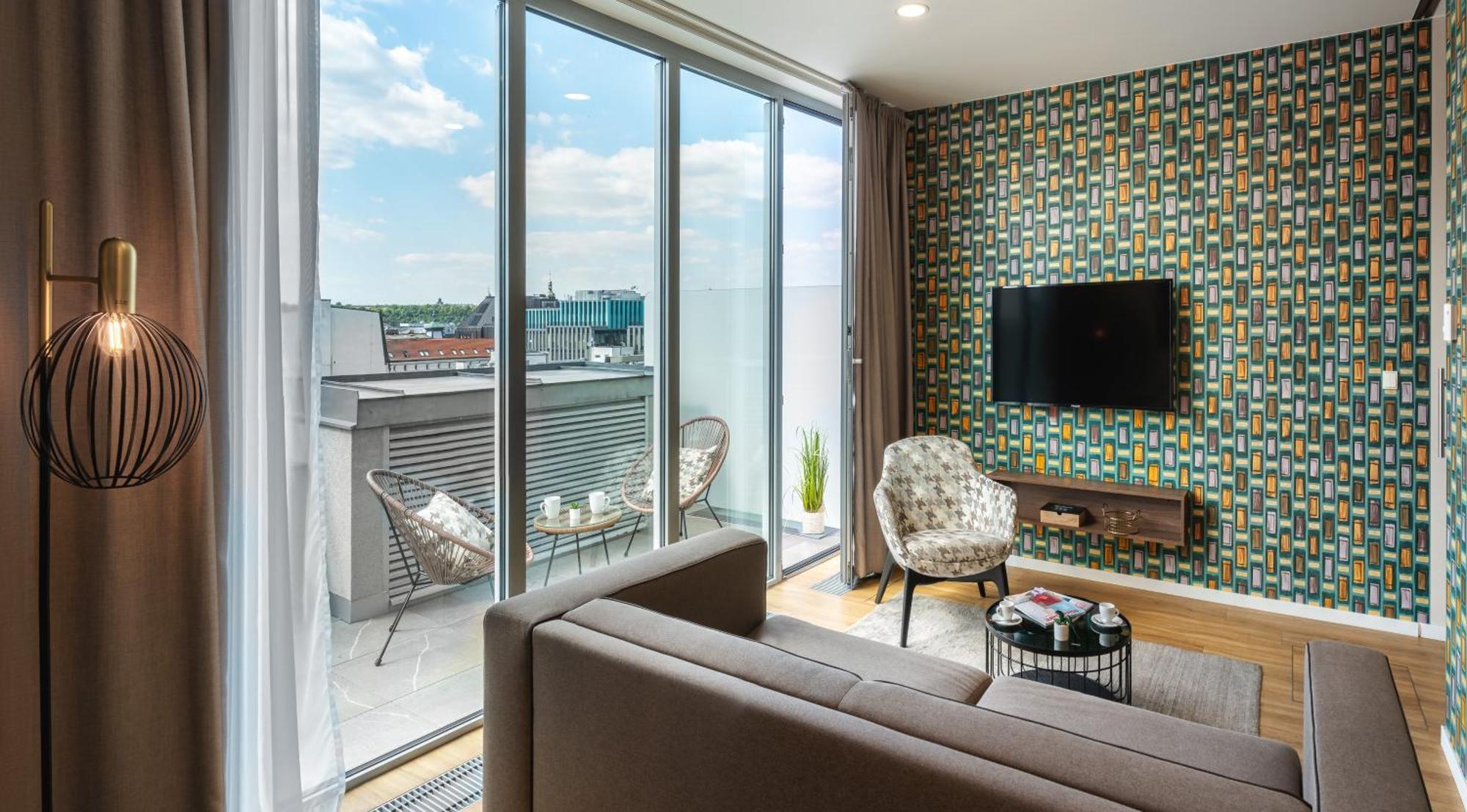 Vn17 Rooftop Suites By Adrez Praha Exteriér fotografie