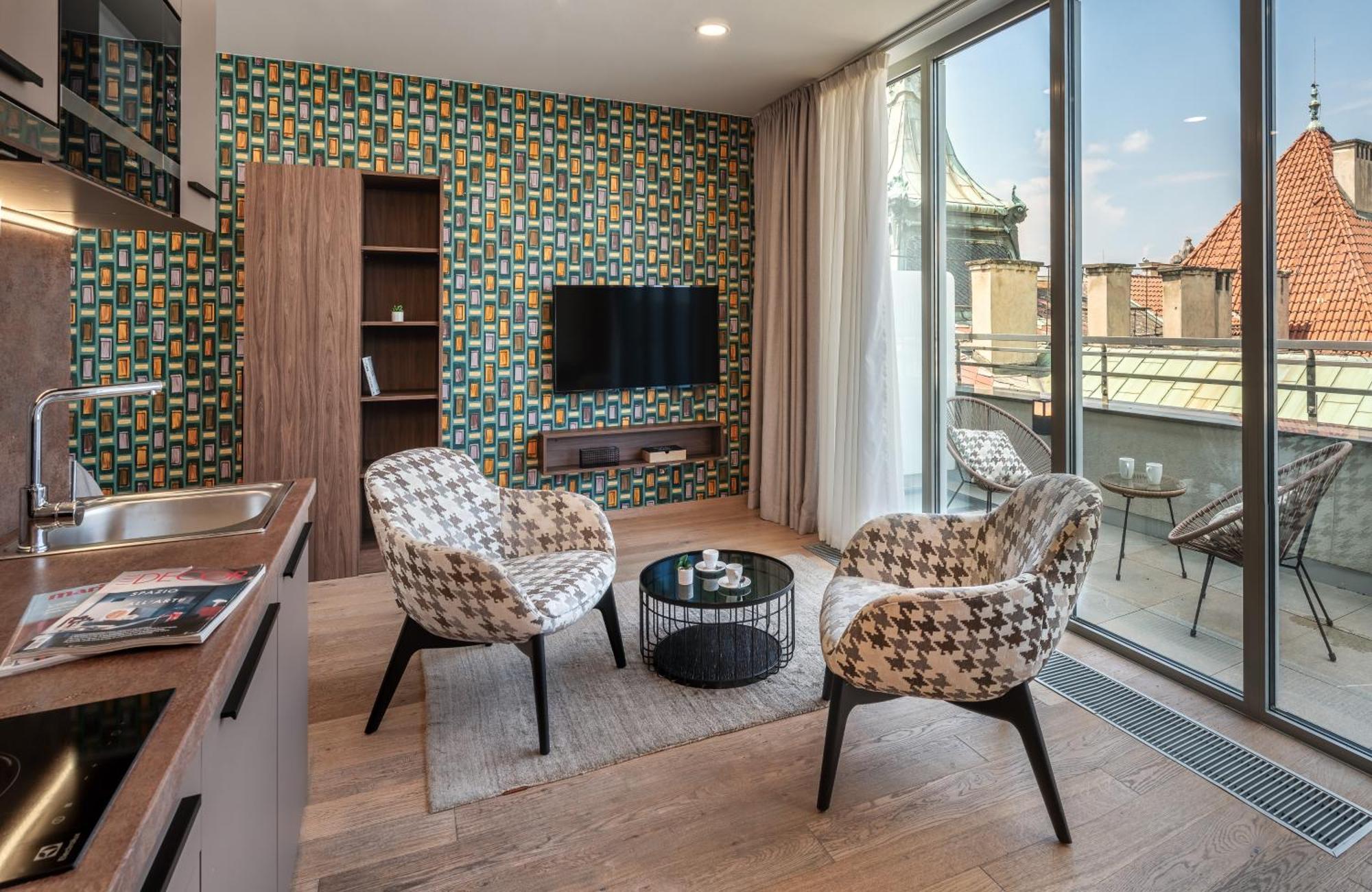 Vn17 Rooftop Suites By Adrez Praha Exteriér fotografie