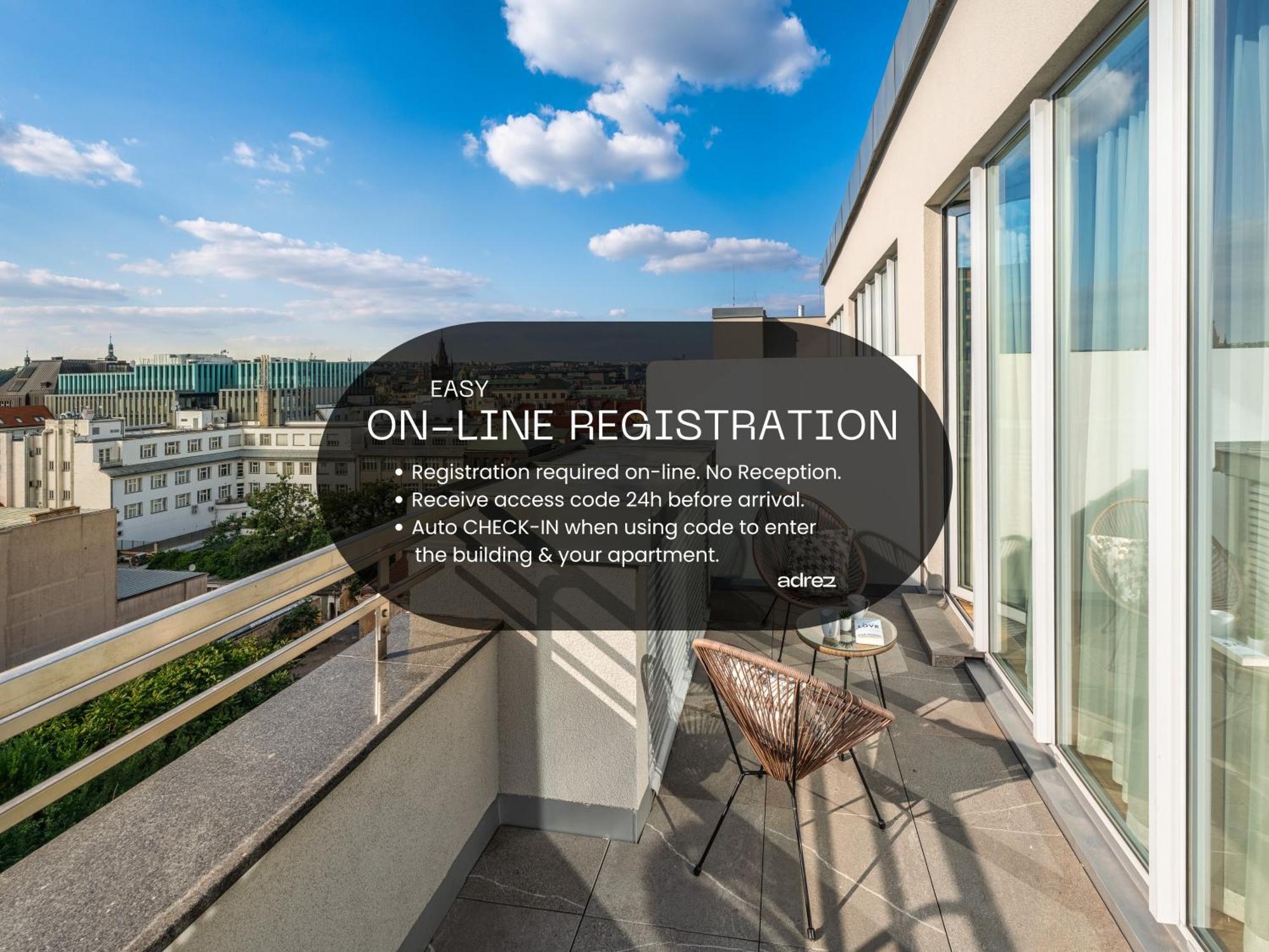Vn17 Rooftop Suites By Adrez Praha Pokoj fotografie